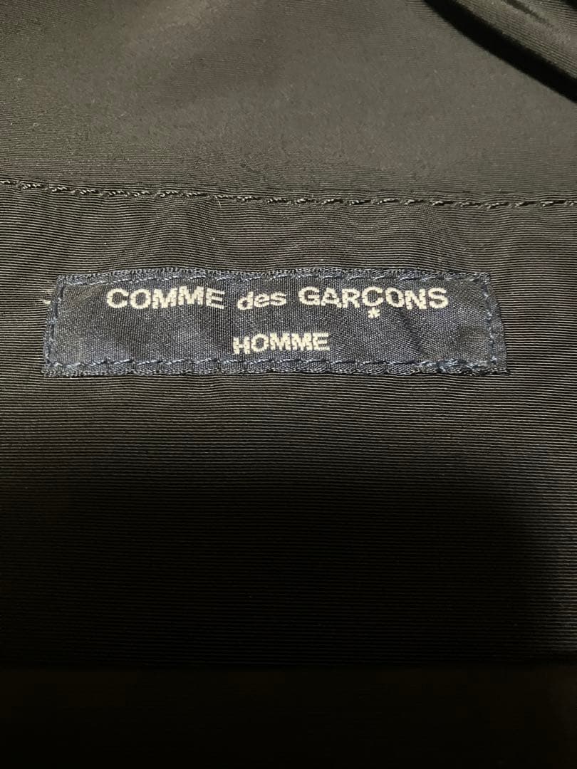 【コムデギャルソンオム】トート／ショルダー2ウェイバッグ 黒