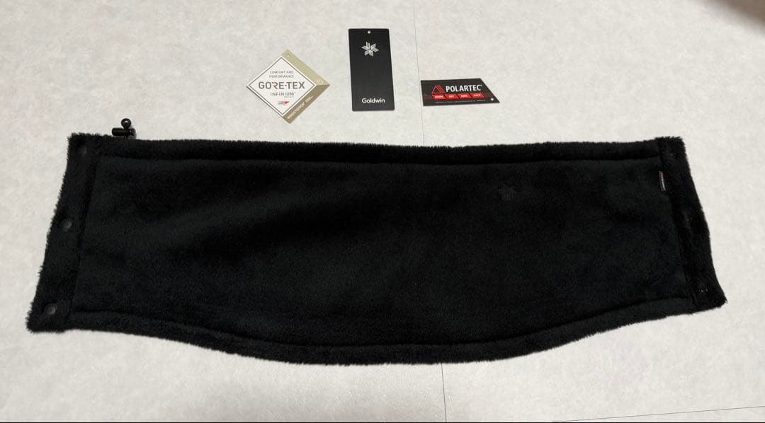 Goldwinブラック ネックウォーマーゴールドウイン ポーラテック ノース