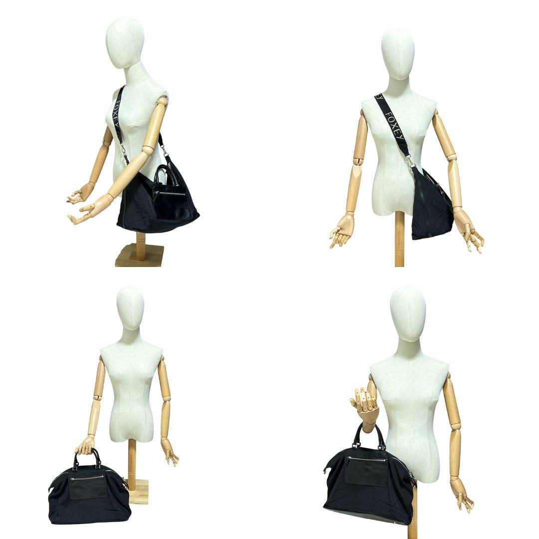 2way FOXEY フォクシー トラベルバッグ ショルダーバッグ 旅行