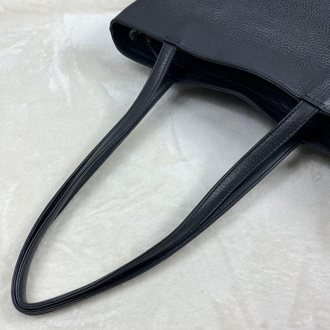 【極美品】 ハッシュタグ メンズ ビジネス トートバッグ A4可 肩掛け シボ革