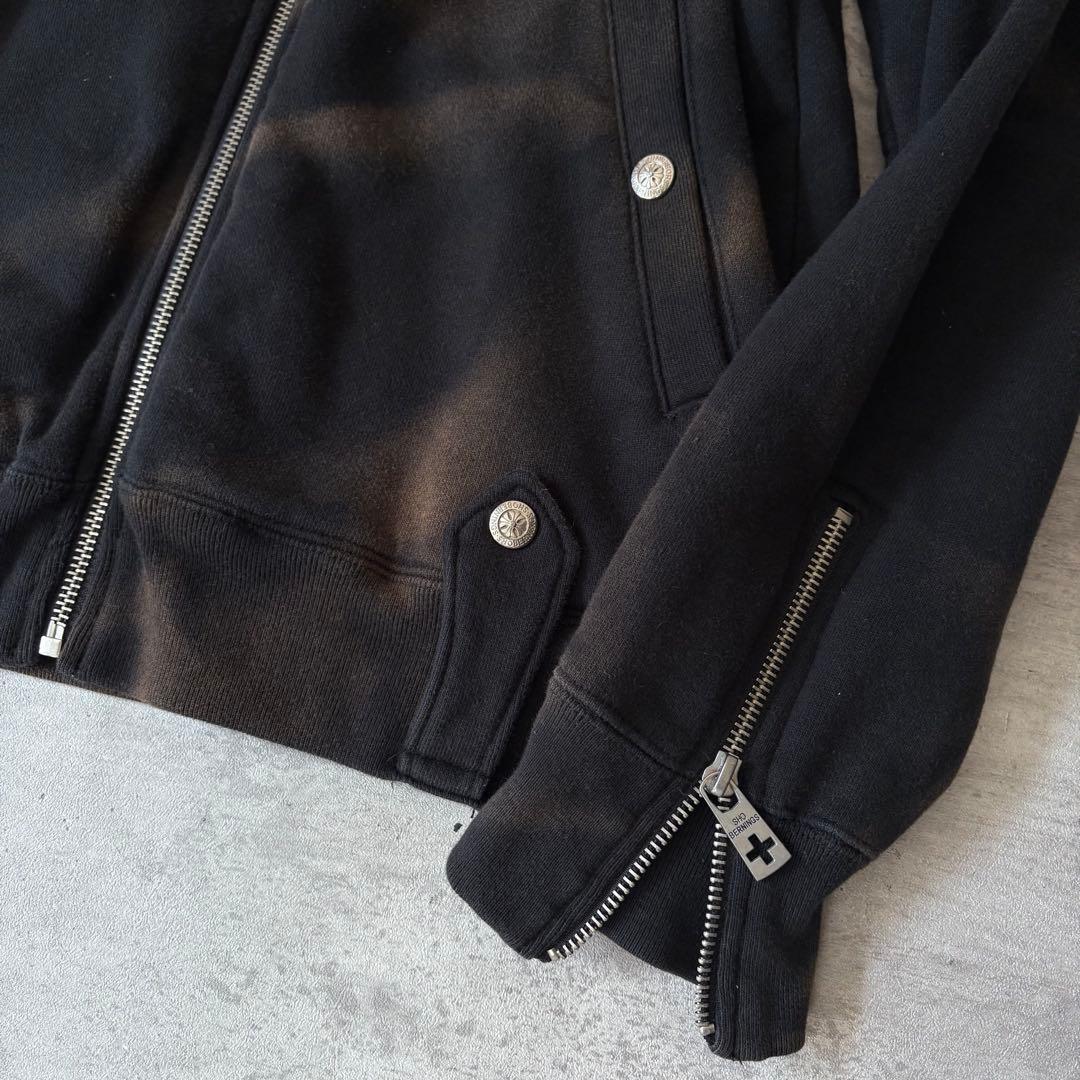 ジャケット・アウター 00s sweat blouson scull gimmick y2k punk