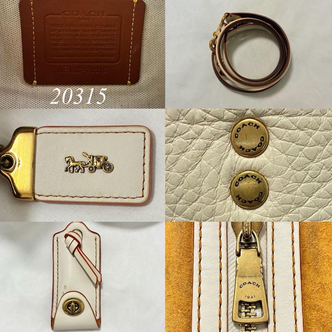 【美品】コーチ 20315 ローグ 25 グラブタン 3way ハンドバッグ