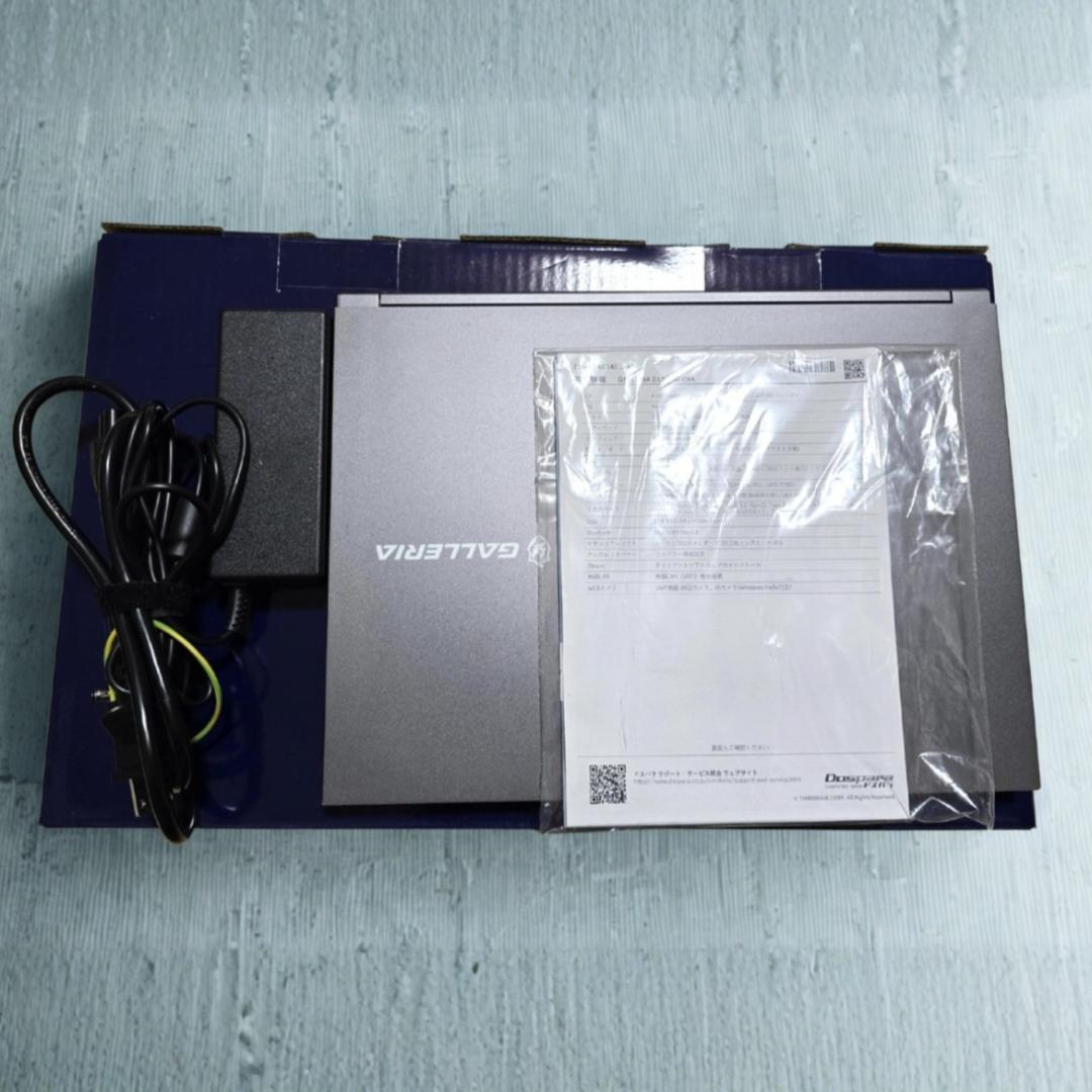 くにすけお【ほぼ未使用・保証付】GALLERIA DL9R-IG-C4A