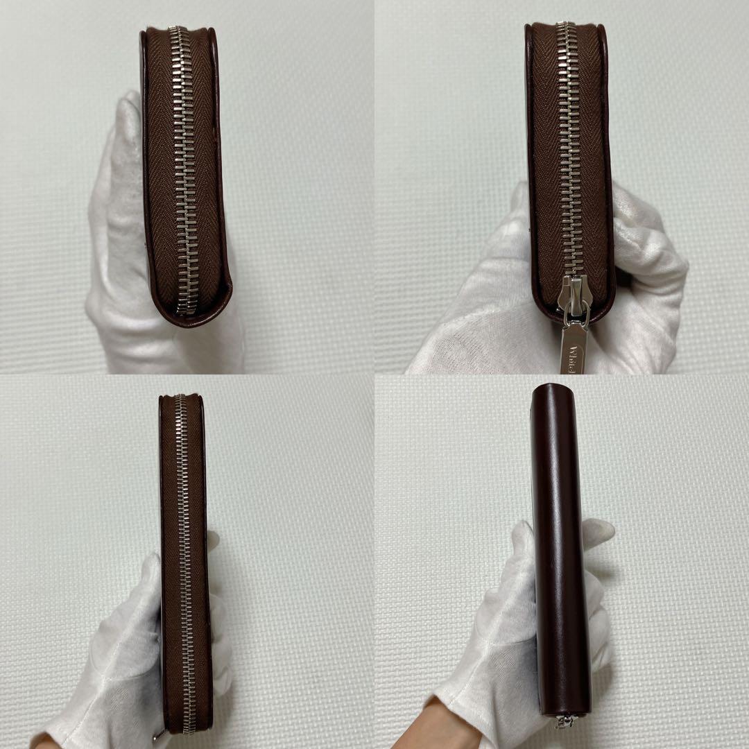 ・未使用　ホワイトハウスコックス ブライドルレザー　ラウンドジップ長財布　箱付き