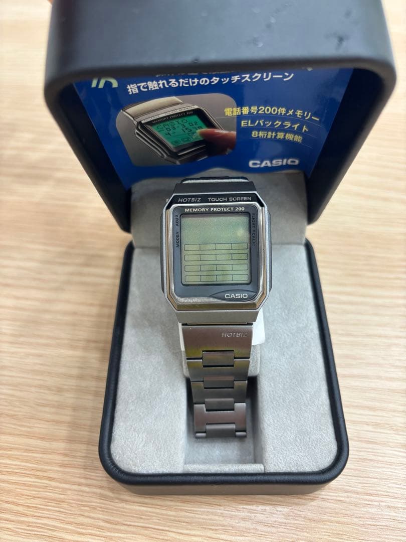 【激レア美品】 CASIO DATABANK　VDB-3100BJ-1 電池切れ