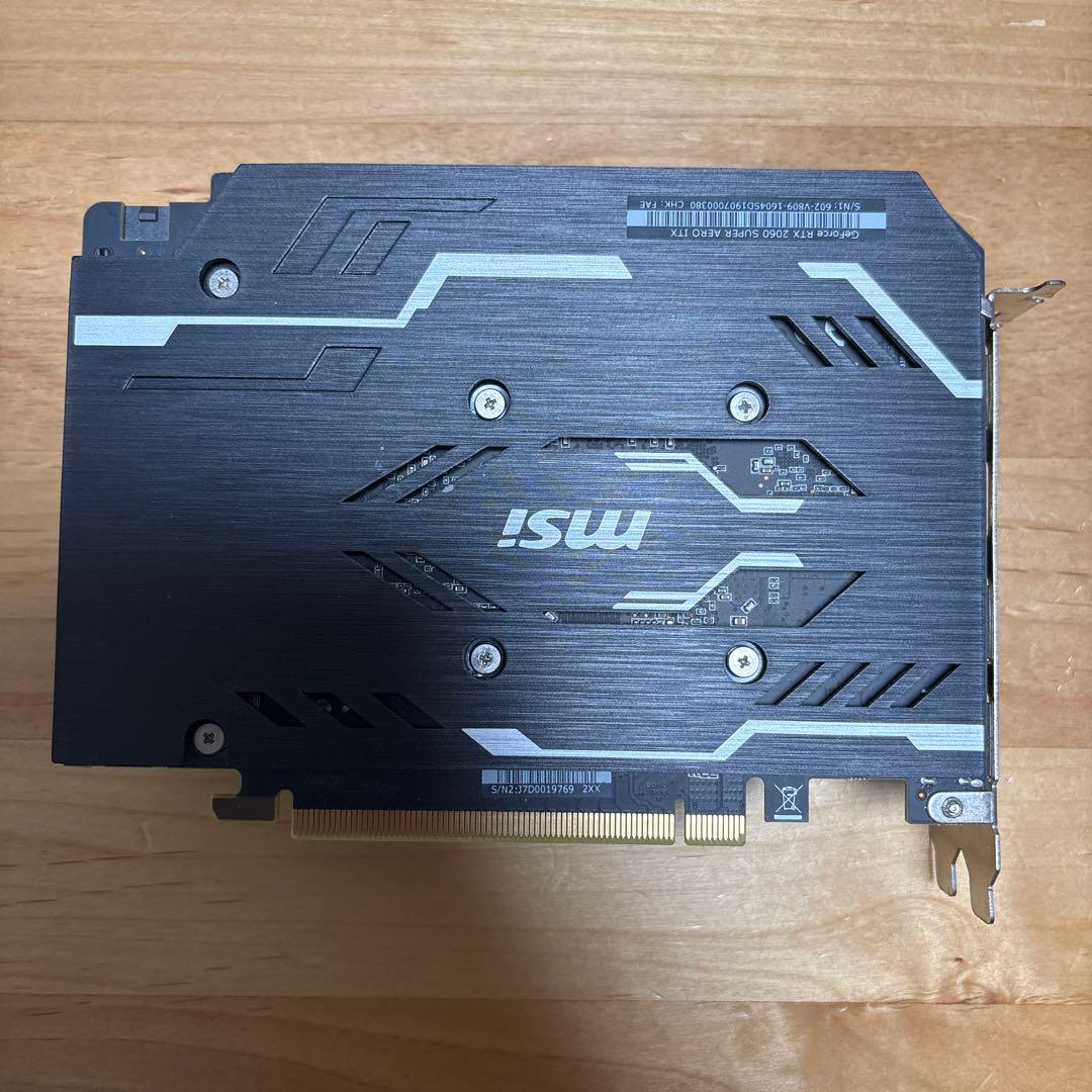 グラフィックボード・グラボ・ビデオカード MSI GeForce RTX 2060 SUPER AERO ITX