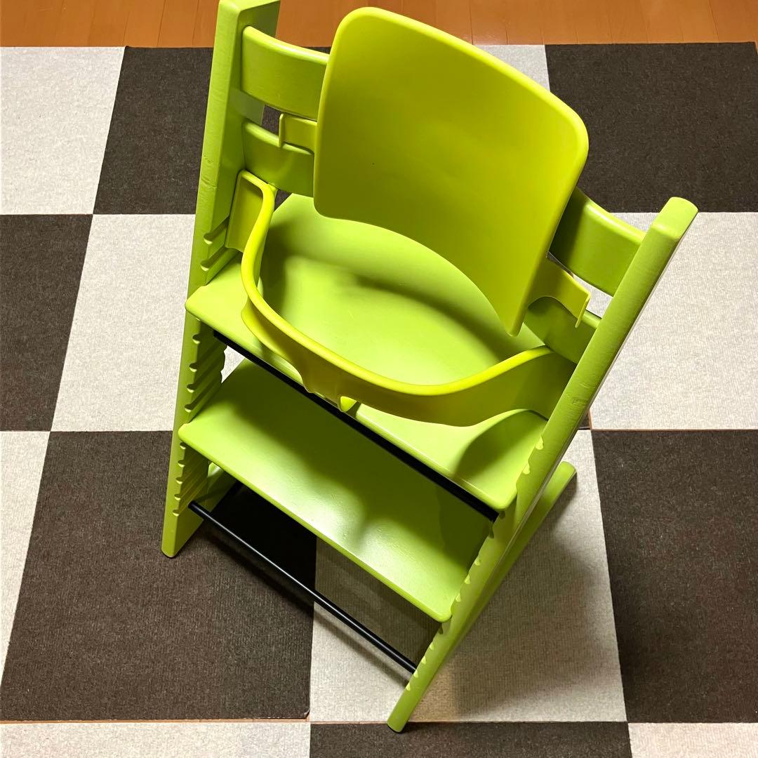 rui　ストッケ トラップ グリーンベビーセット付き 取り扱い説明書等付き