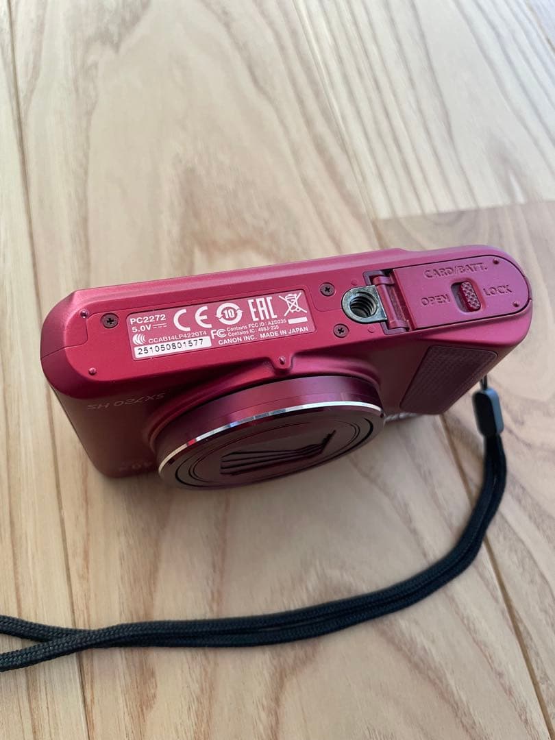 Canon / デジタルカメラ (PowerShot SX720 HS レッド)