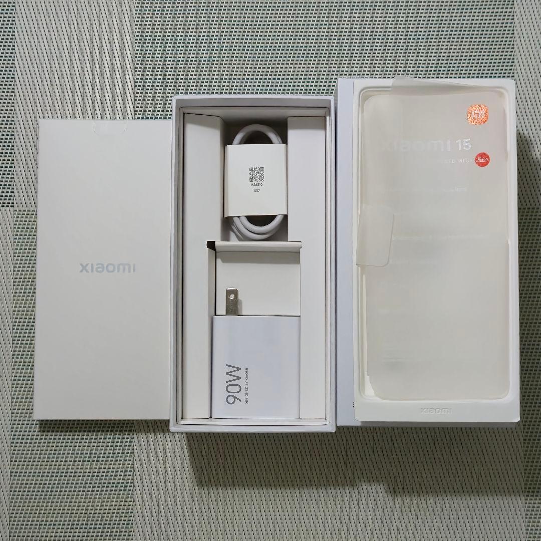 Xiaomi 15 12GB/512GB 日本版