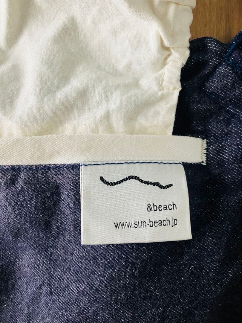 【セット】美品／sun&beach denim navy(OM-1) 抱っこ紐