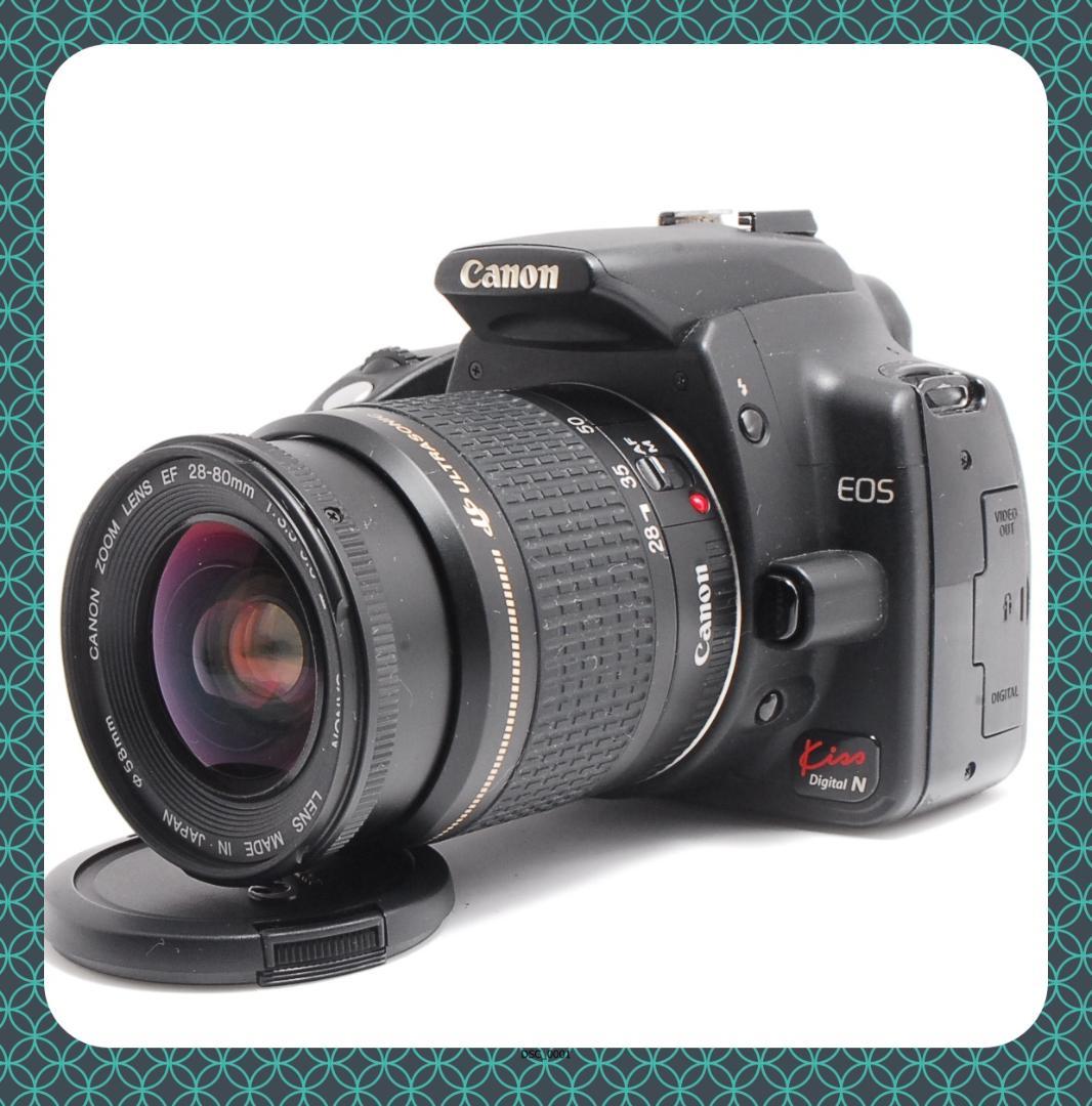 Canon EOS Kiss Digital N ＋28-80mm レンズセット