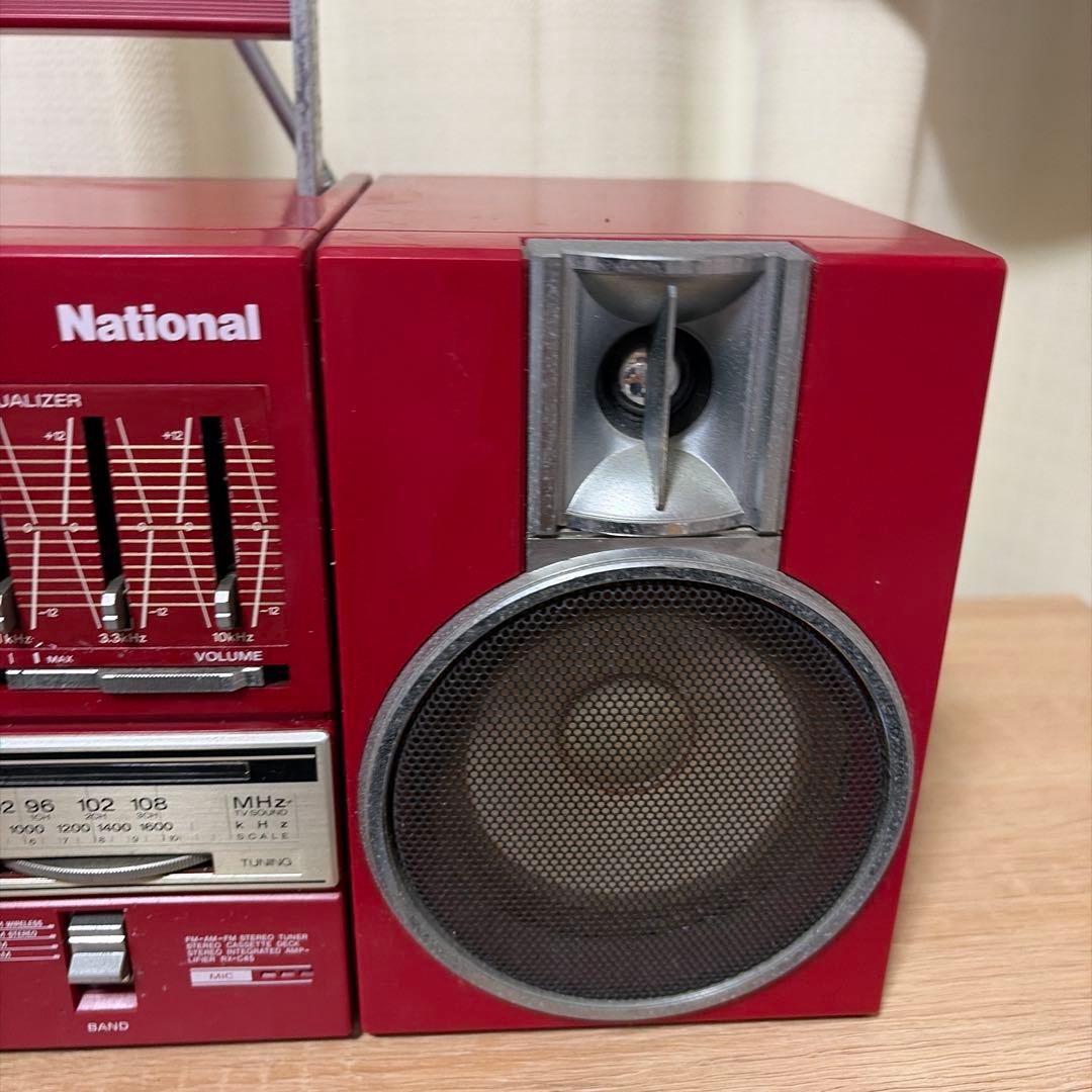 National RX-C45 赤 ラジカセ