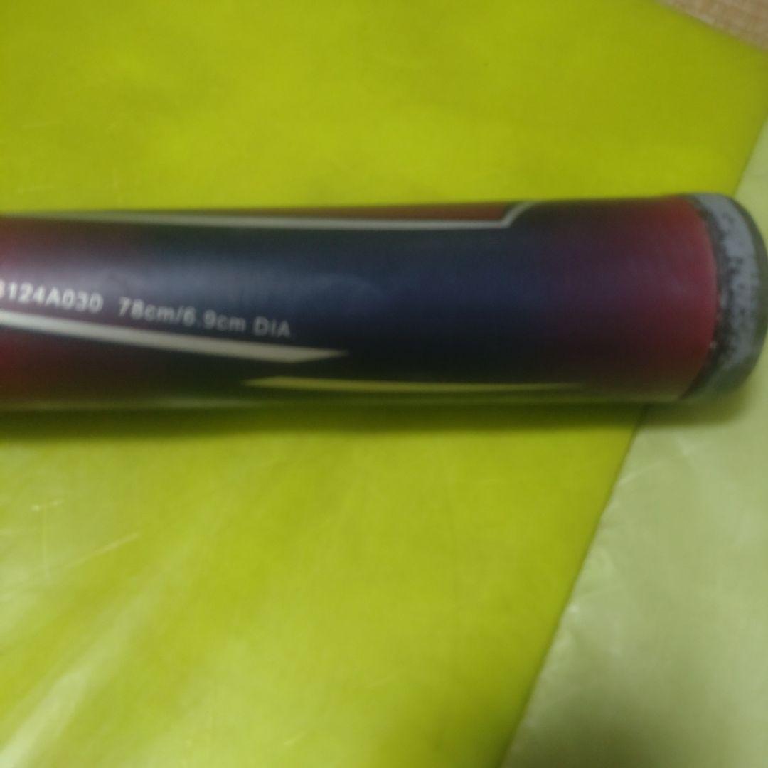 ASICS StarShine 2nd 軟式バット レッド/ブラック