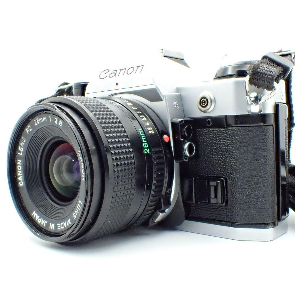 【並品】Canon AE-1 PROGRAM＆New FD 28mm f2.8