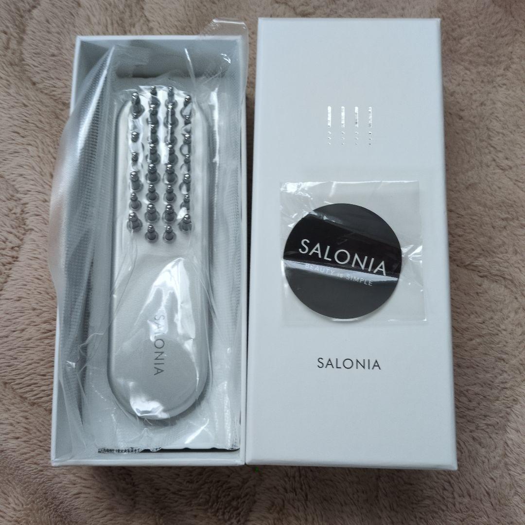 新品 SALONIA サロニア EMS リフトブラシ シルバー