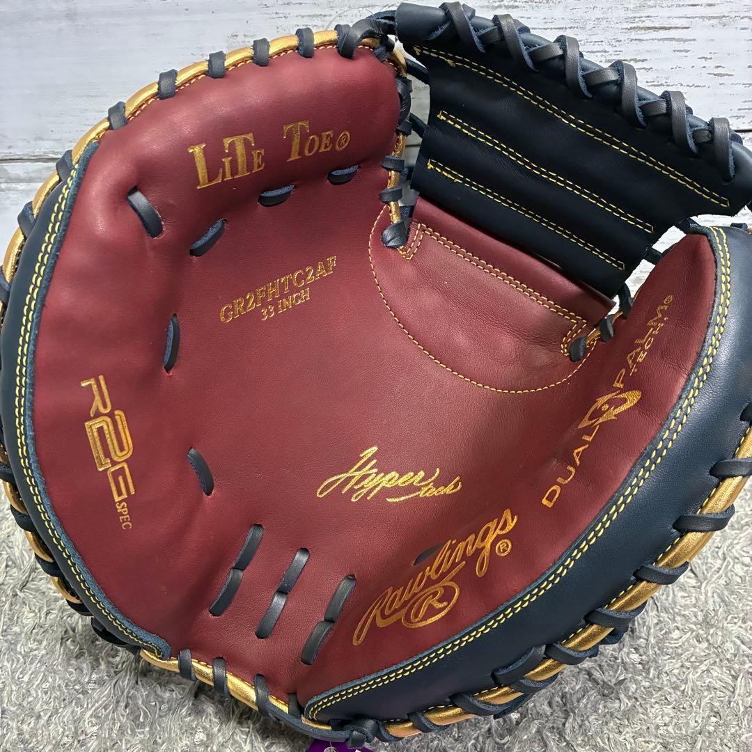 【未使用】ローリングス 一般軟式 左投 R2G キャッチャーミット 25年モデル