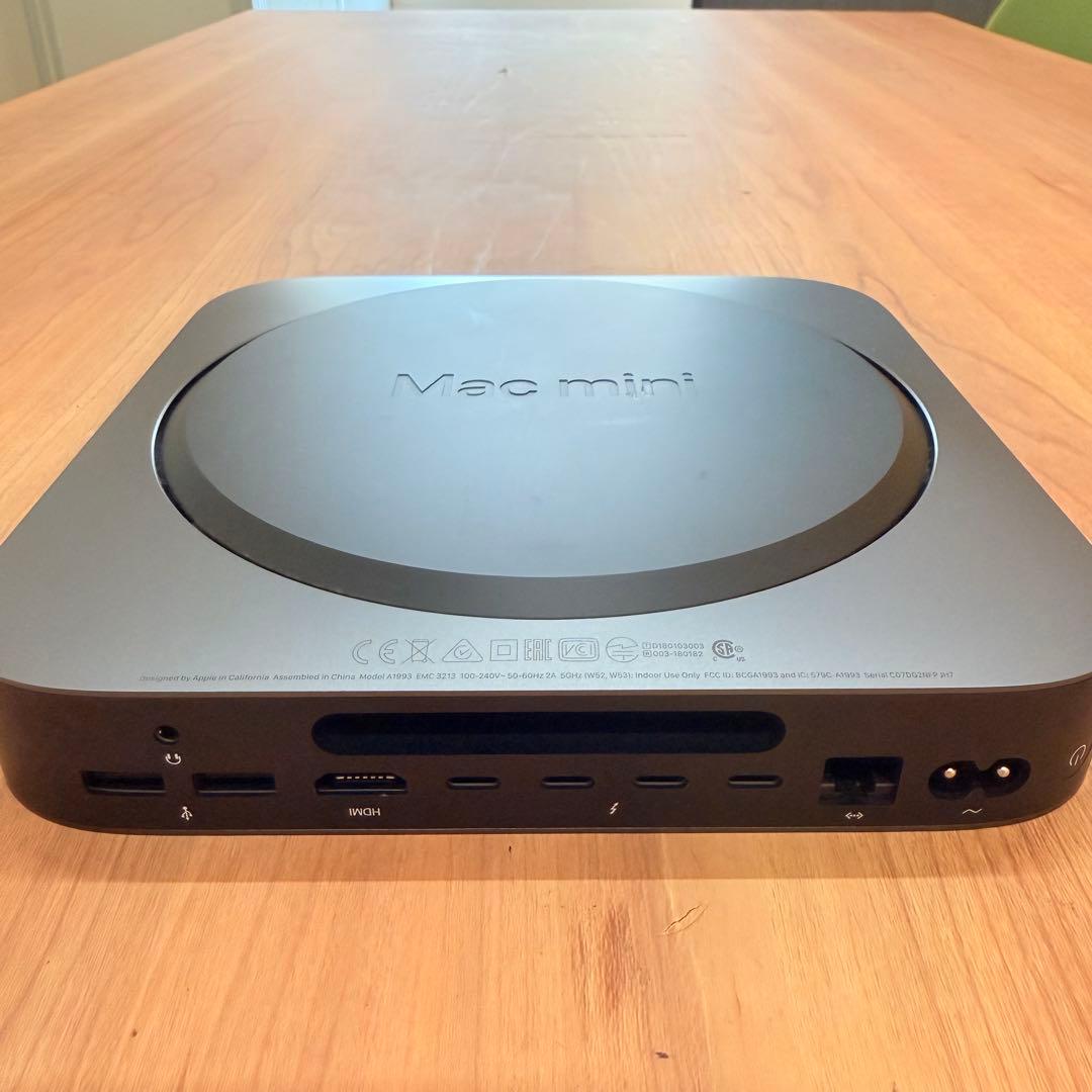 Macmini 2018 管理番号3807