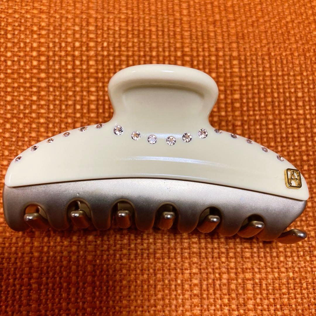 ストーン付き　M ヘアクリップ ALEXANDRE PARIS