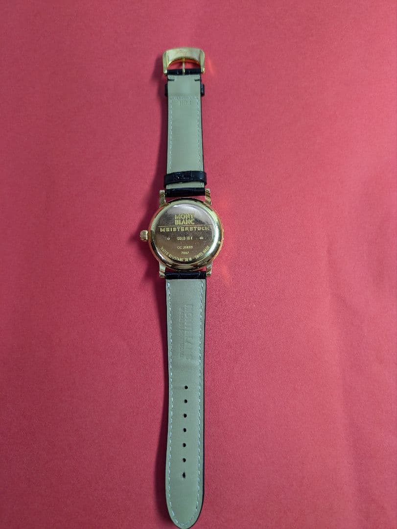 xmnさん専用モンブラン、マイスターシュテュック、レディース腕時計、18K、手巻