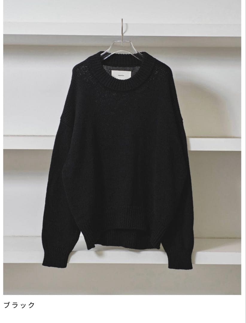 トップス Roundhem Linen Knit