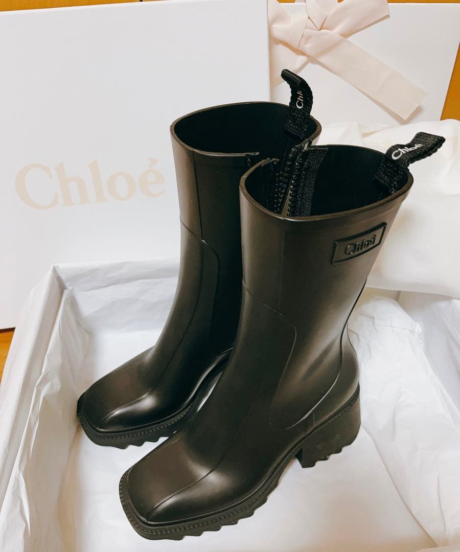 クロエ　レインブーツ　Betty 36サイズ