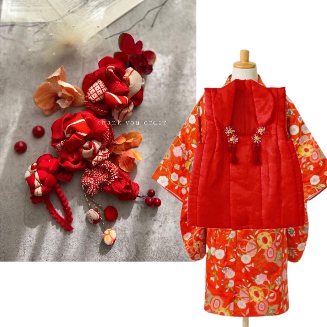 moe様order髪飾り お持ちのお着物に似合わせで♡