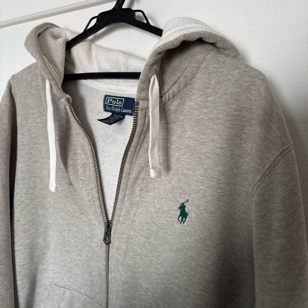 激レアPolo by Ralph Lauren L 緑ポニーパーカー　サーマル