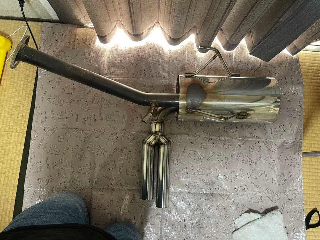 ハイゼットジャンワンオフマフラー