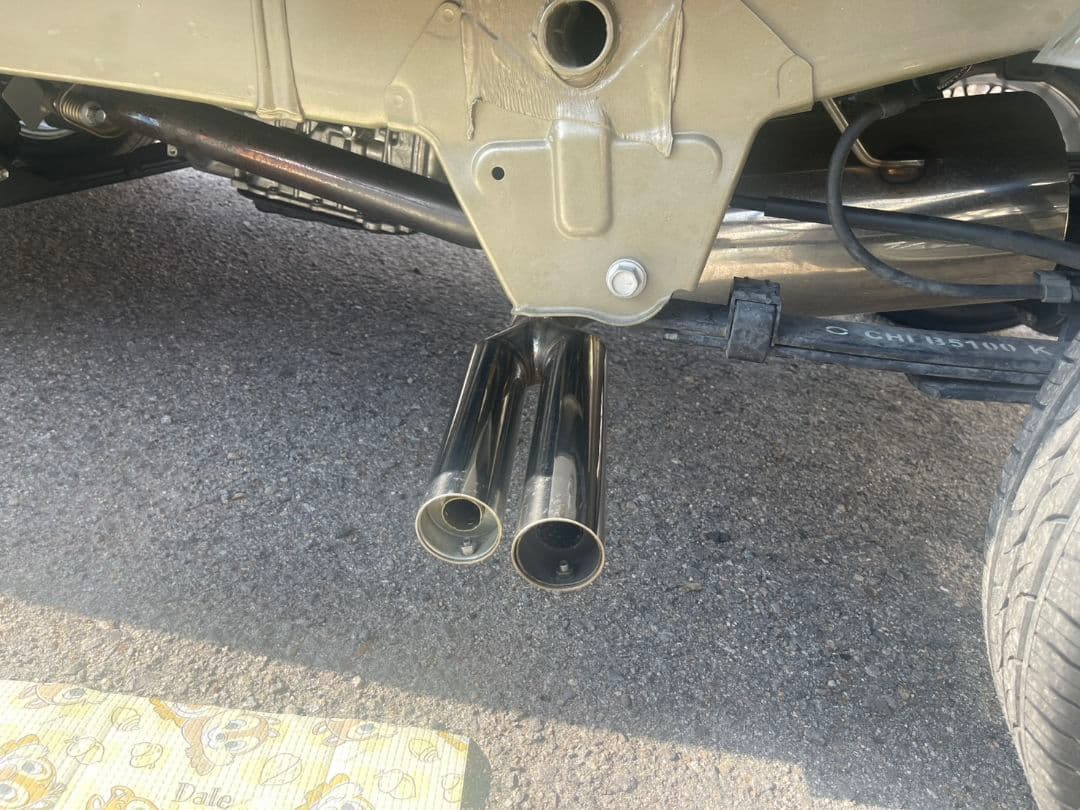 ハイゼットジャンワンオフマフラー