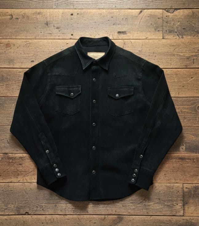 希少00sアメリカBOMBER U.S.A.　スエード　ウエスタン