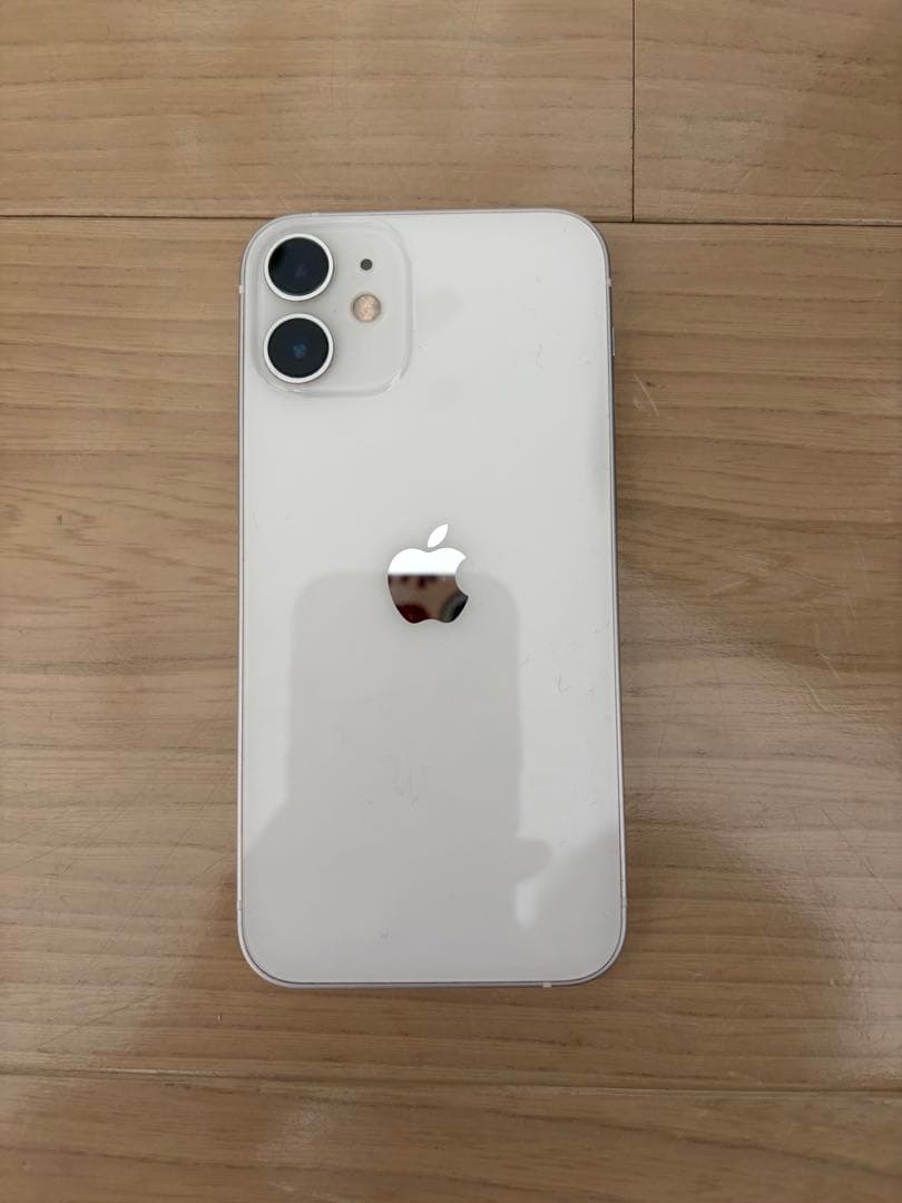 iphone12mini 128gb ホワイト　本体　バッテリー84%