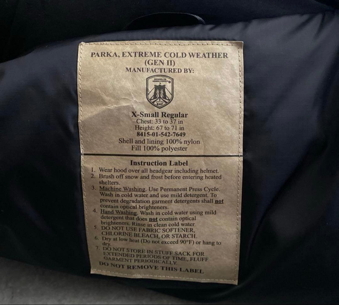 B.A.F モンスターパーカー 黒 ブラック XS