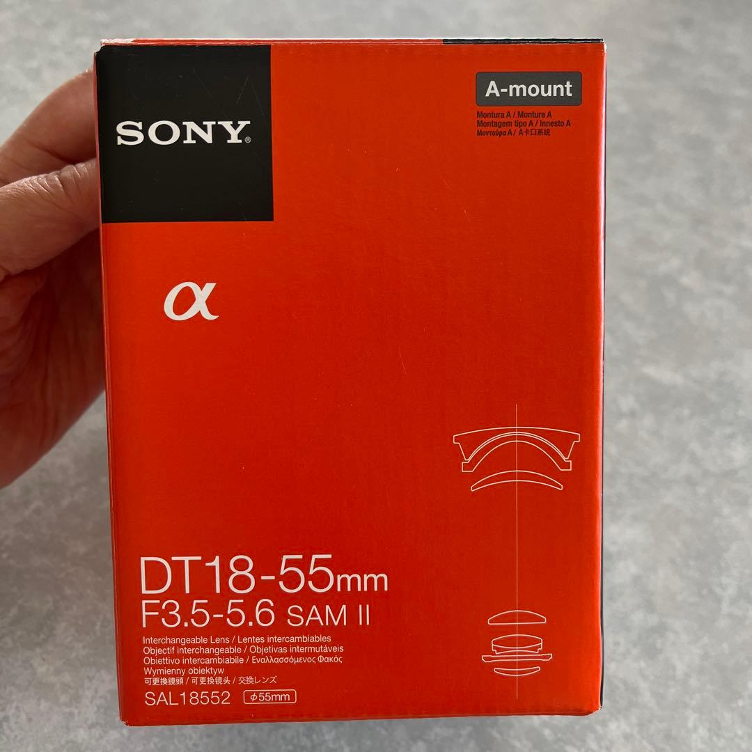 【新品未使用】SONY デジタル一眼レフカメラα 用レンズDT18-55mm