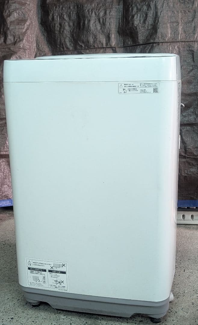 シャープ全自動洗濯機ES-GE7E-W 2021年製　中古品縦型洗濯機 ホワイト