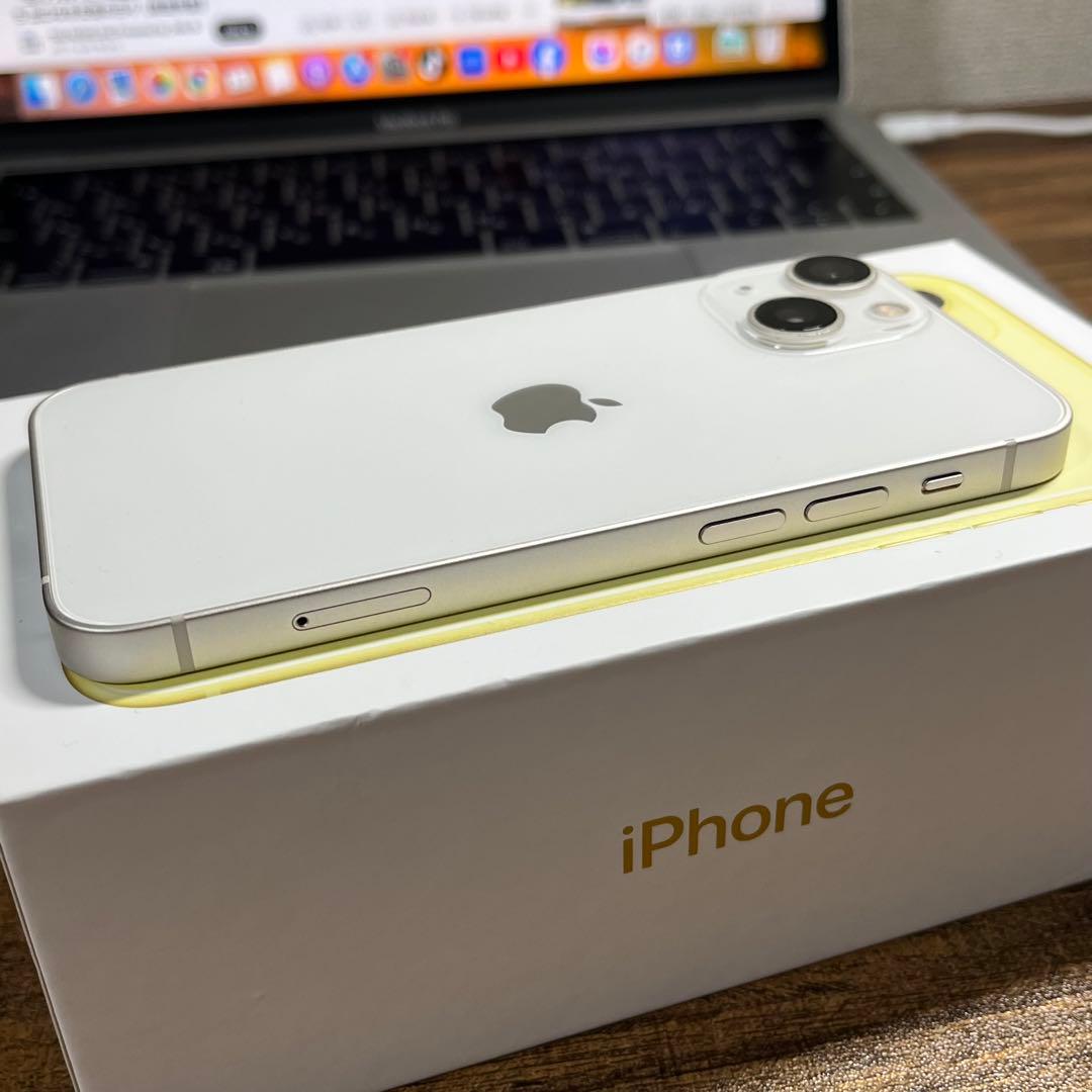 (美品) Iphone13mini 128GB simフリー　バッテリー100％