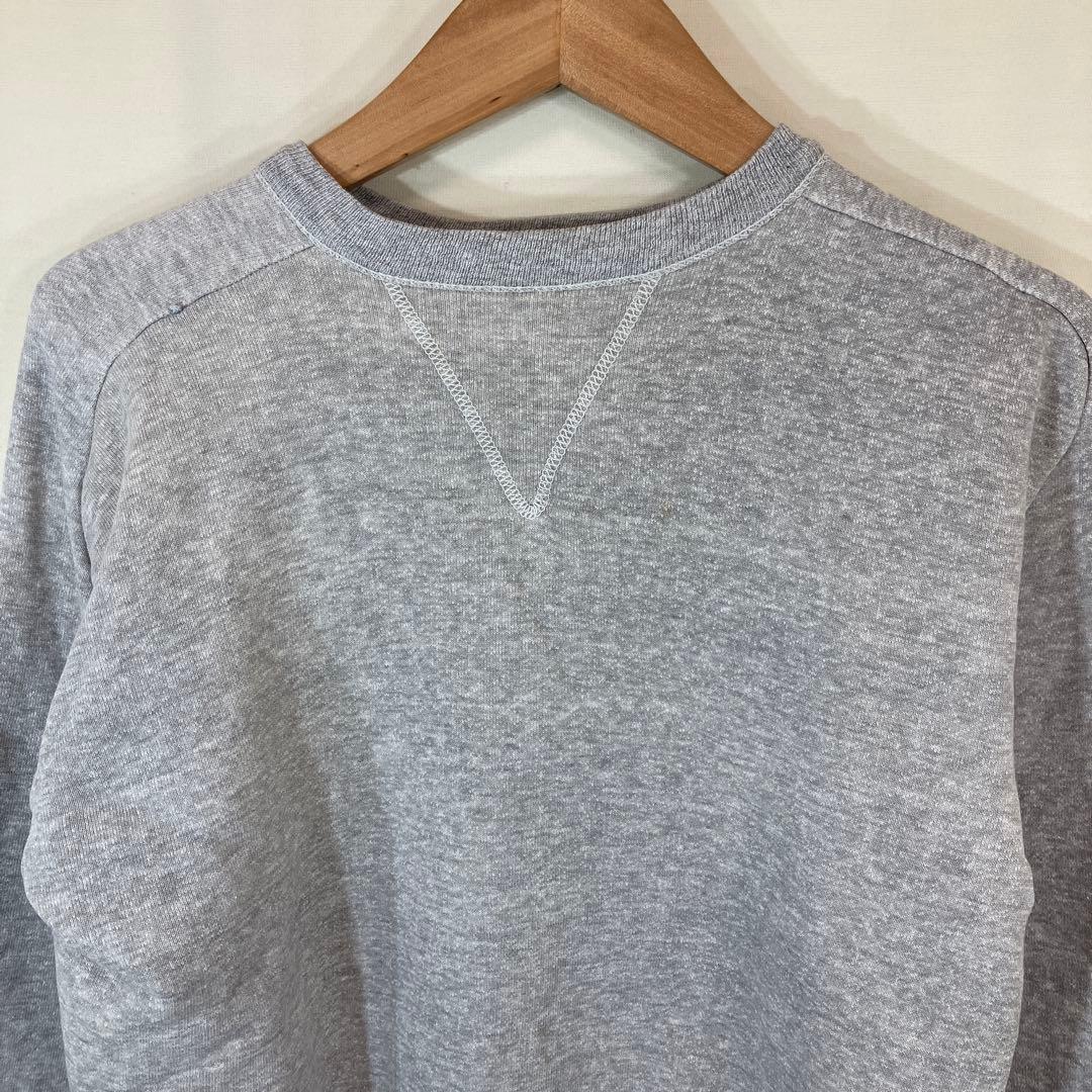 50's BRENT ブレント　前Vフリーダムスリーブスウェット　平行四辺形タグ