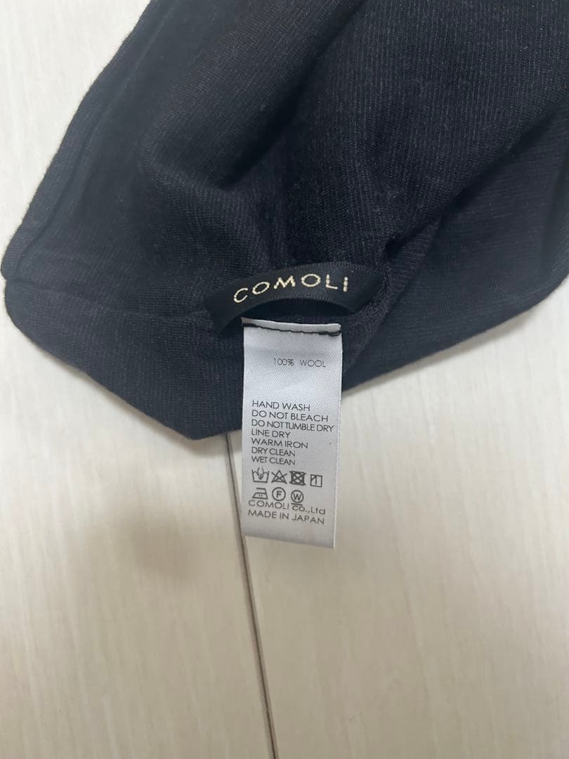 ユ*ー様 COMOLI 2024AW ウール天竺 ネックウォーマー　【完売品】