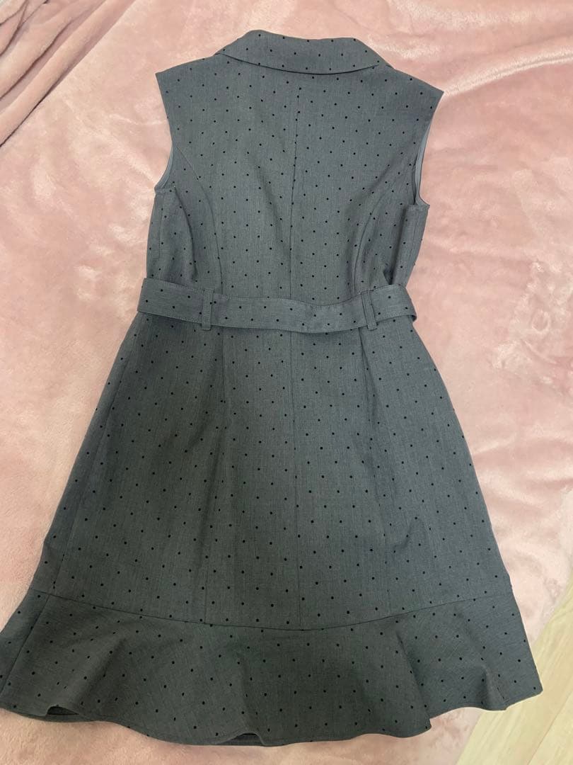 リリアンカラットヘムフレアジャケットミニワンピース