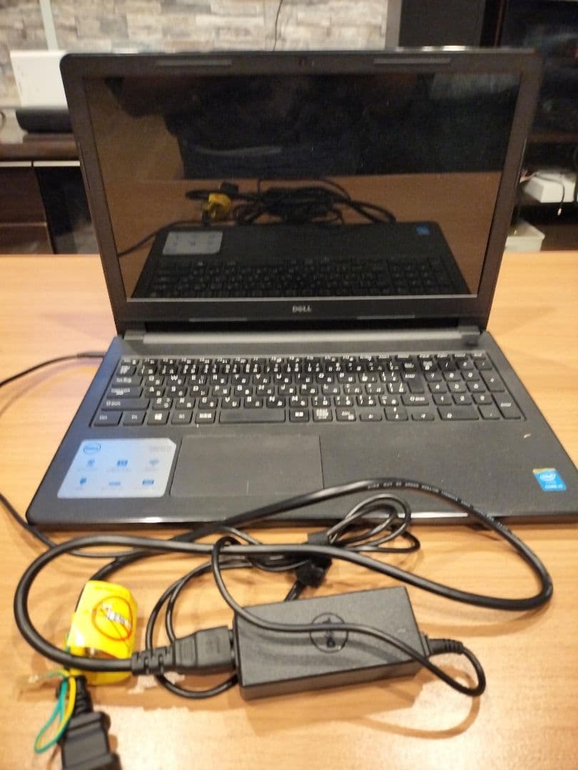 DELL ノートPC ブラック ACアダプター付き