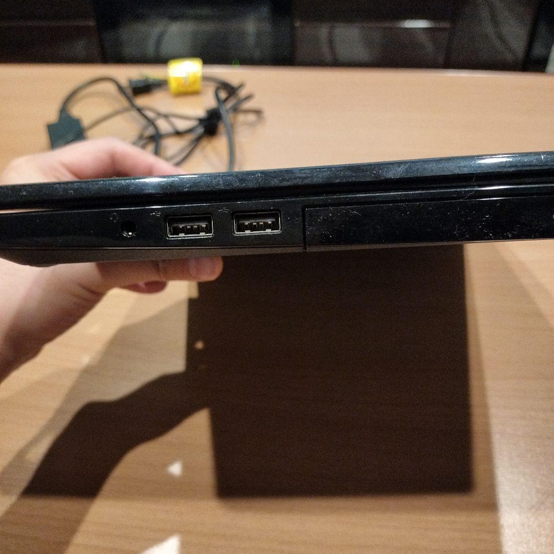 DELL ノートPC ブラック ACアダプター付き