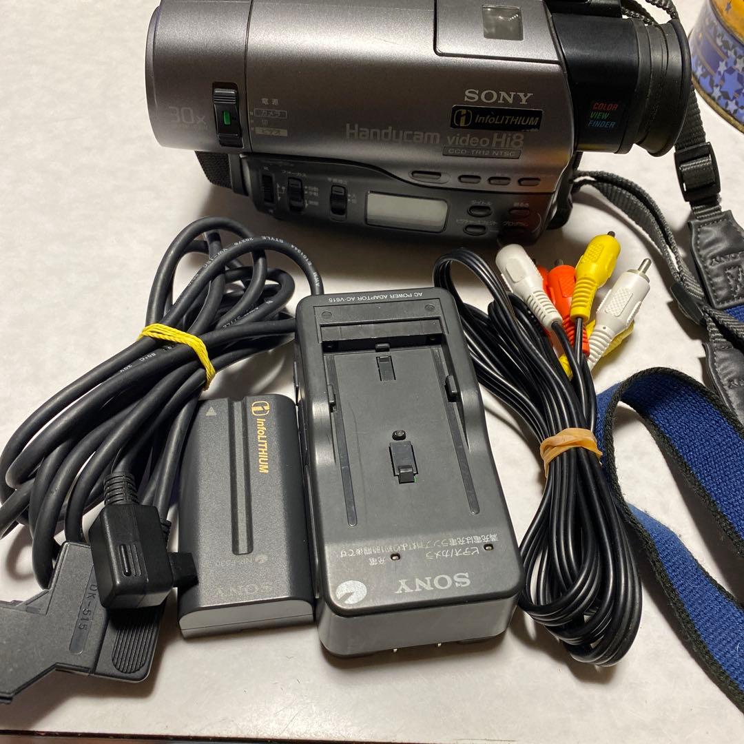 SONY VideoHi8 Handycam CCD-TR12 ⑨