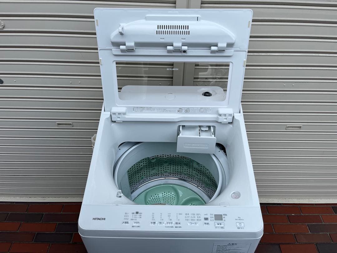 ★極美品★【2024年製】【BW-V80KE4】日立 洗濯機 8kg