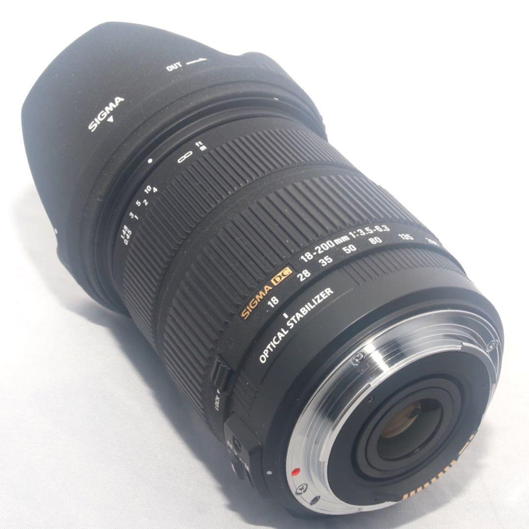 ⭐️シグマ 18-200mm DC OS⭐️キャノン用⭐️
