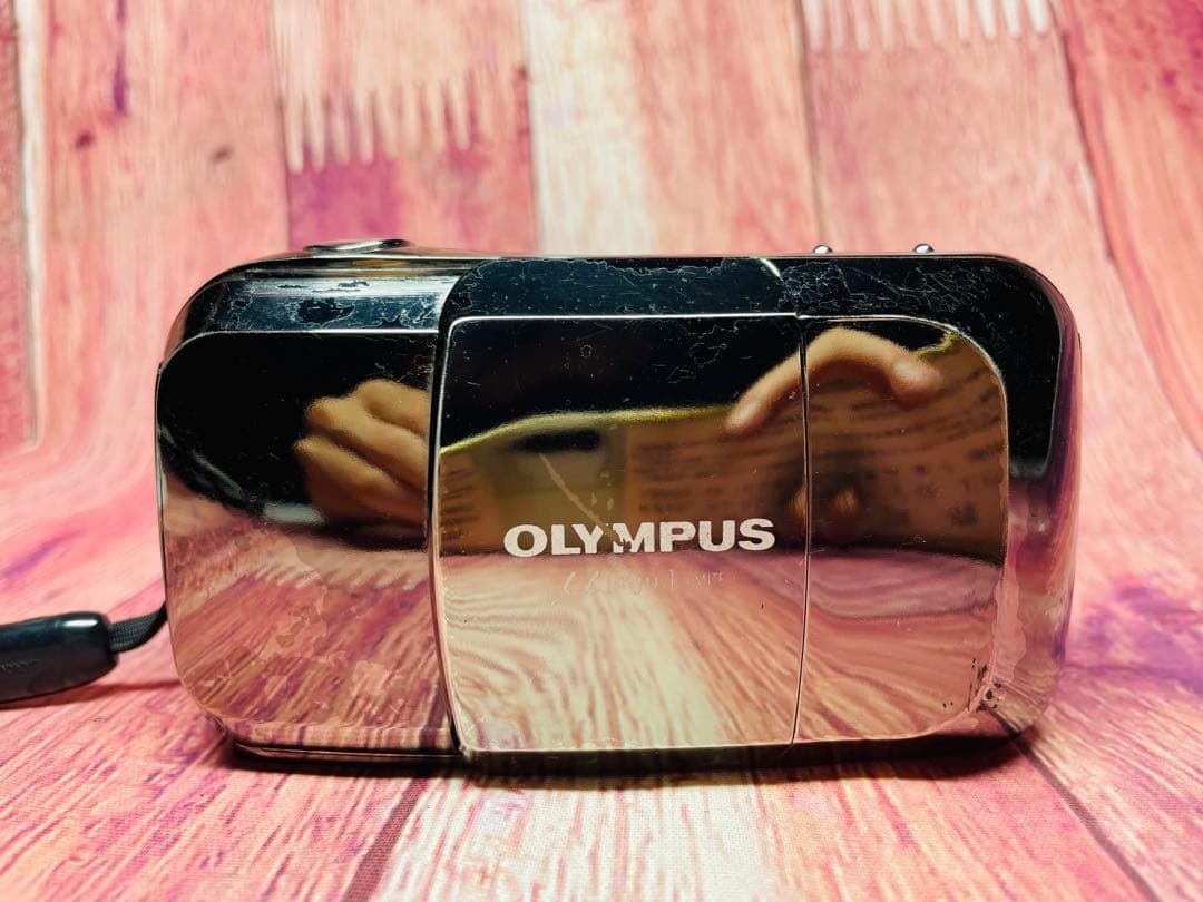 初代 OLYMPUS オリンパス μ mju LIMITED ブラック