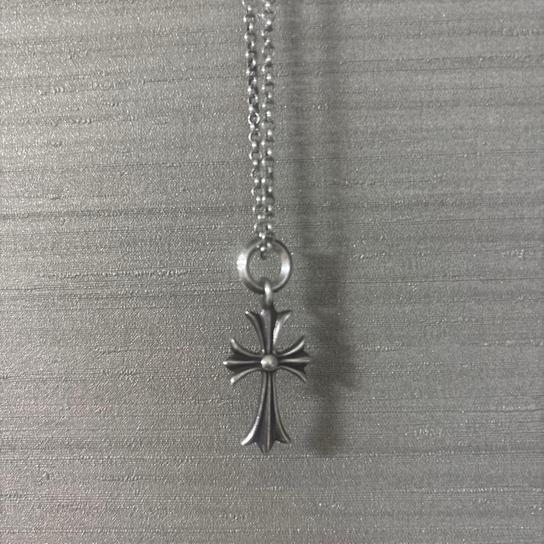 Y*a様 クロムハーツ　タイニーCH クロスチャーム　18インチロールチェーン付