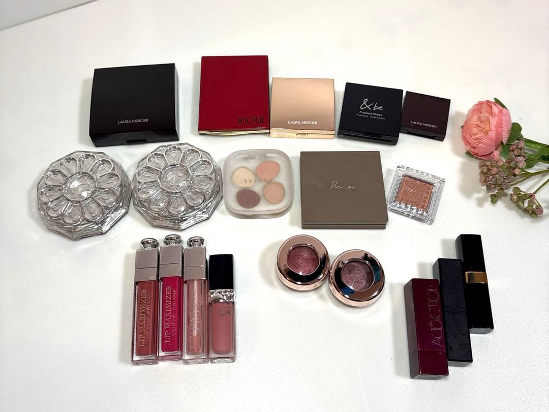 美品多数　デパコス&プチプラコスメまとめ売りDior JILL　ローラメルシエ