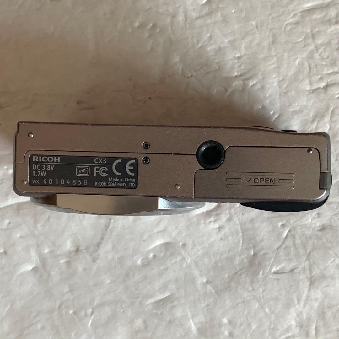 ジャンク リコー RICOH CX3 コンデジ