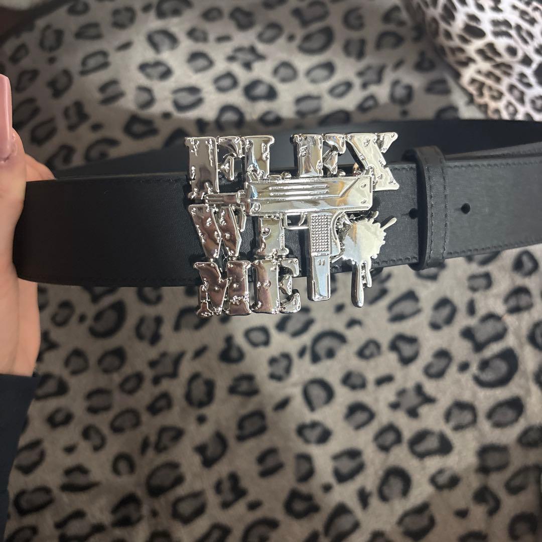 FLEX WIT ME メタルバックル ベルト