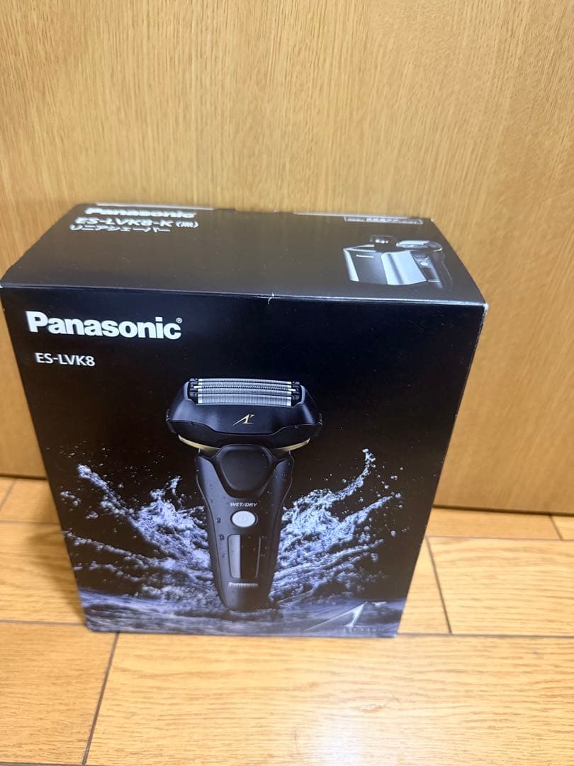 【新品未使用】Panasonic ラムダッシュ ES-LVK8-K（黒）