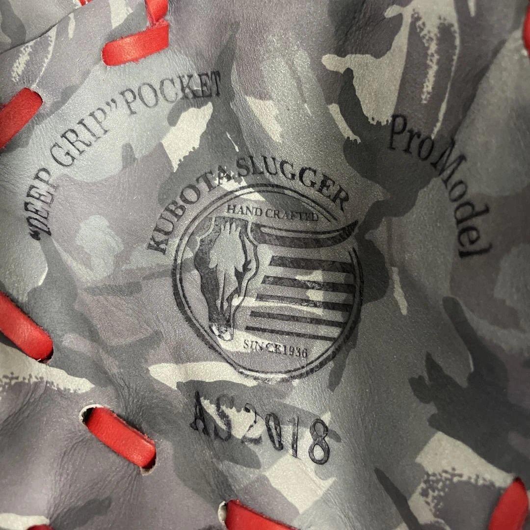 クリスマスセ－ル レア 限定品 久保田スラッガー 軟式グラブ 銀キラキララベル